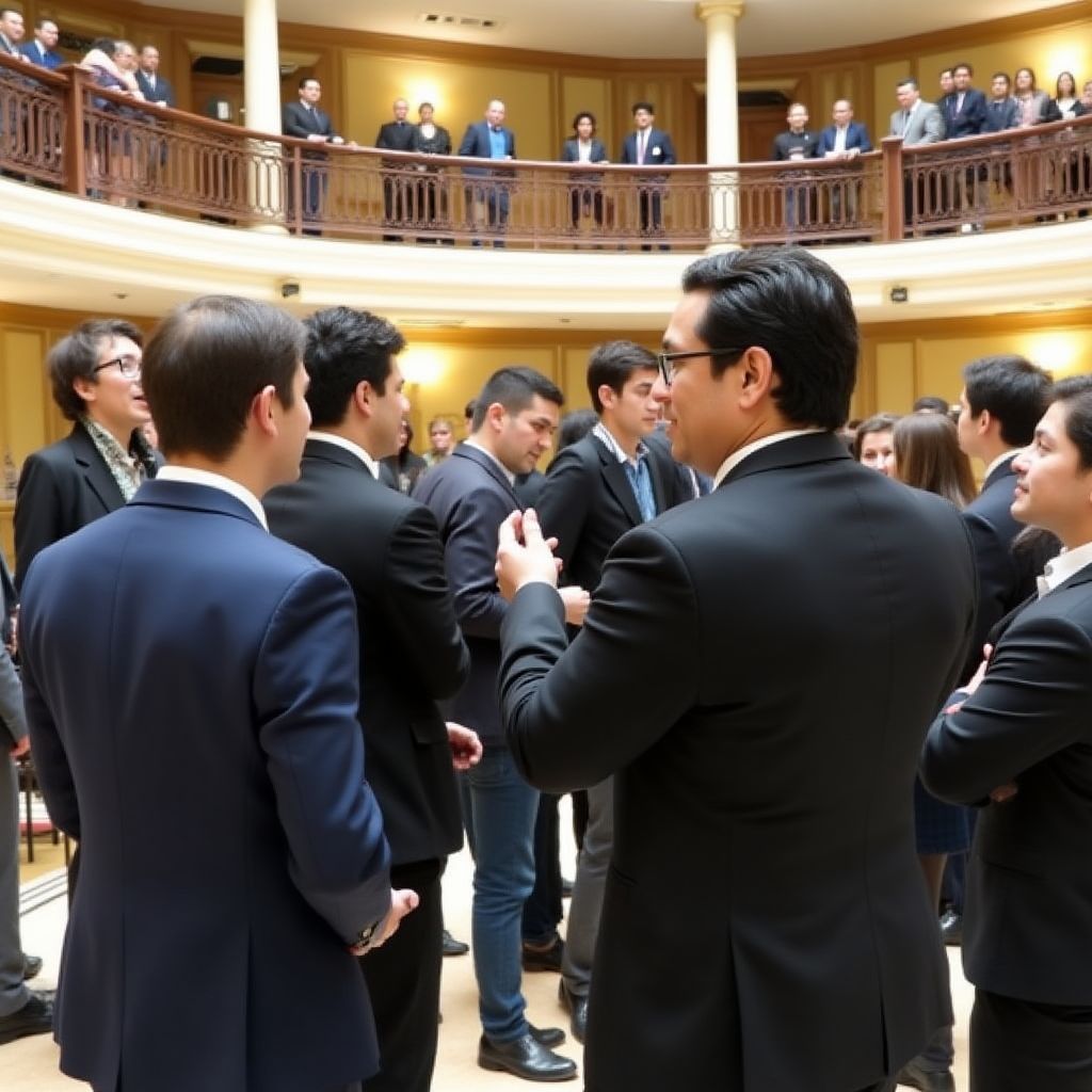 Visita a la Bolsa de Comercio